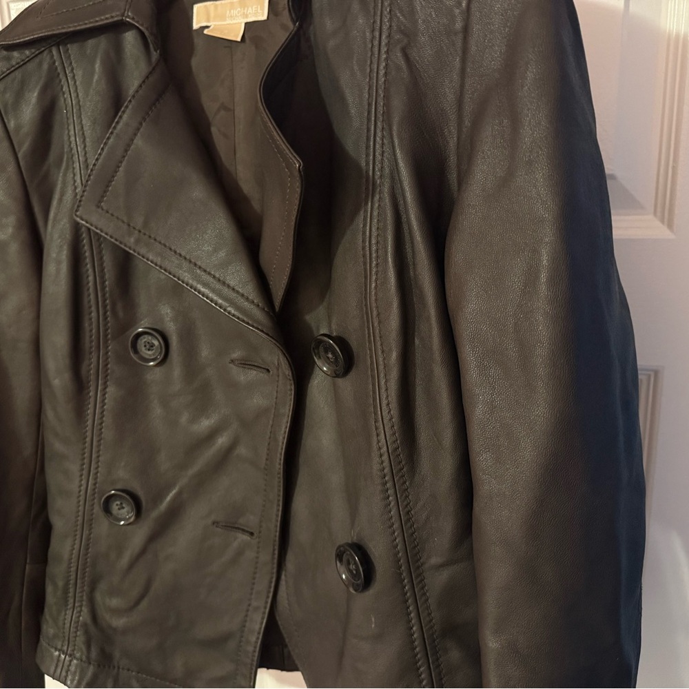 Women's Brown Leather Jacket